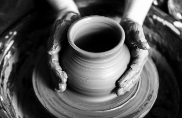 Pottery,,Potter,,Human,Hand.