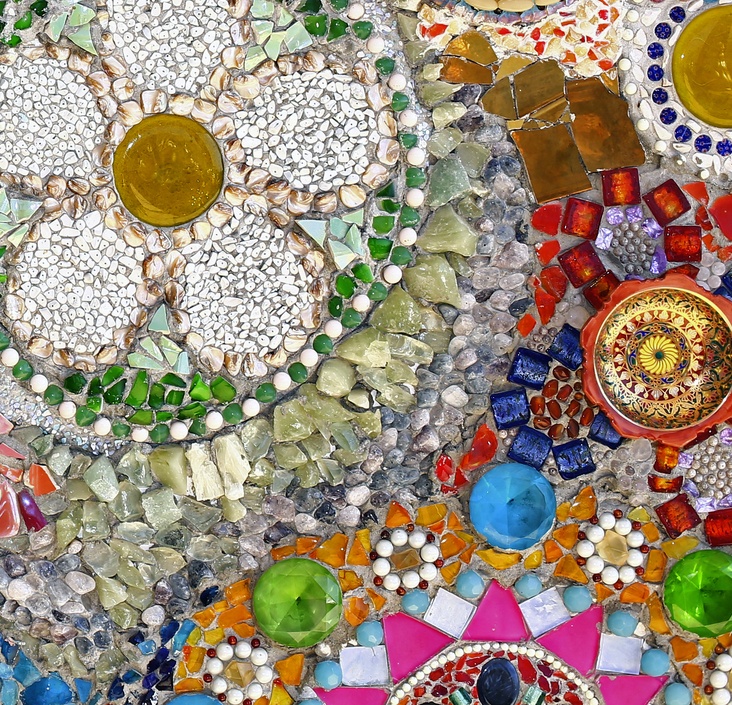micro mosaic section