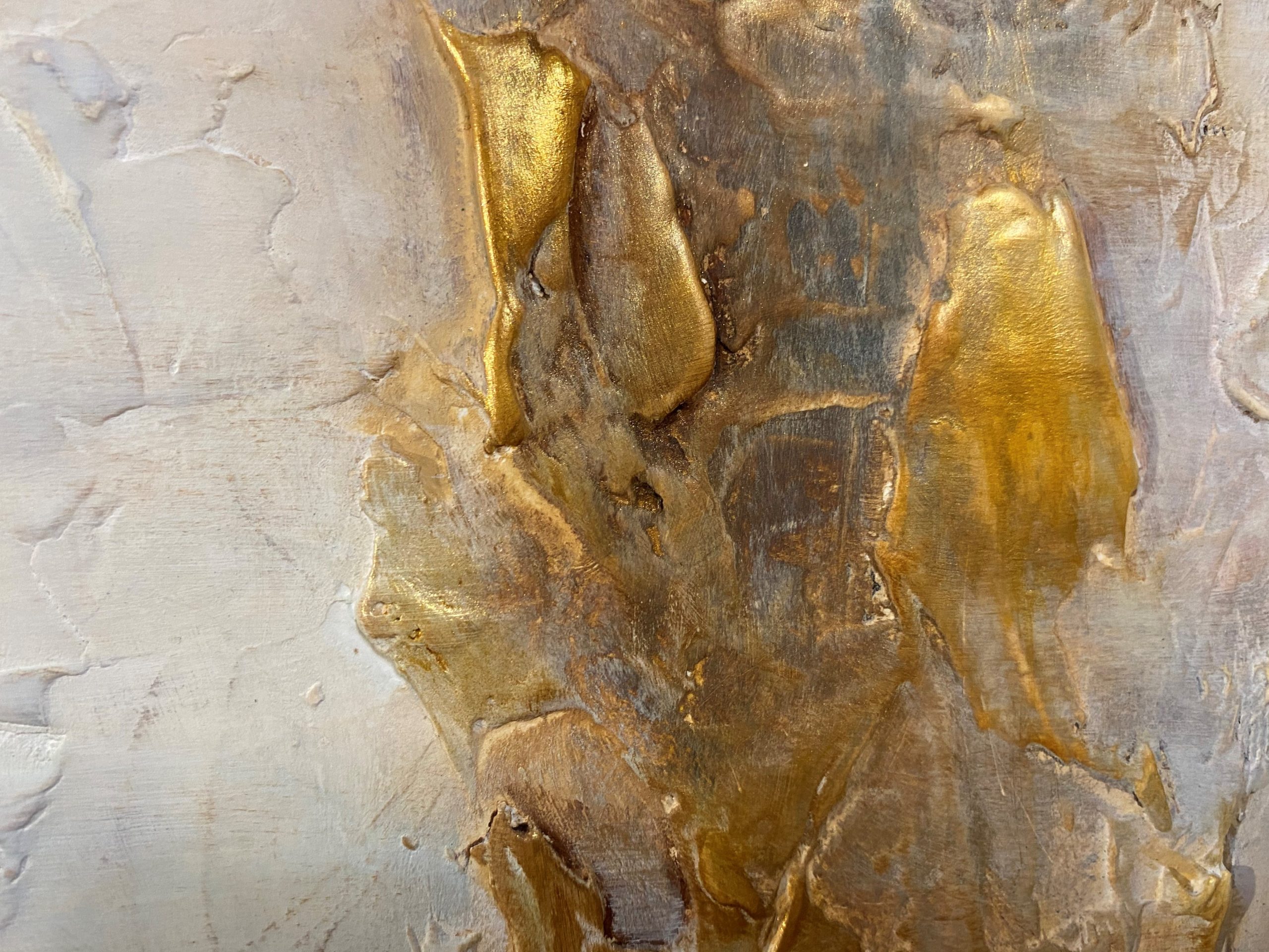 Detail,From,A,Painting,Mixed,Media,On,Canvas